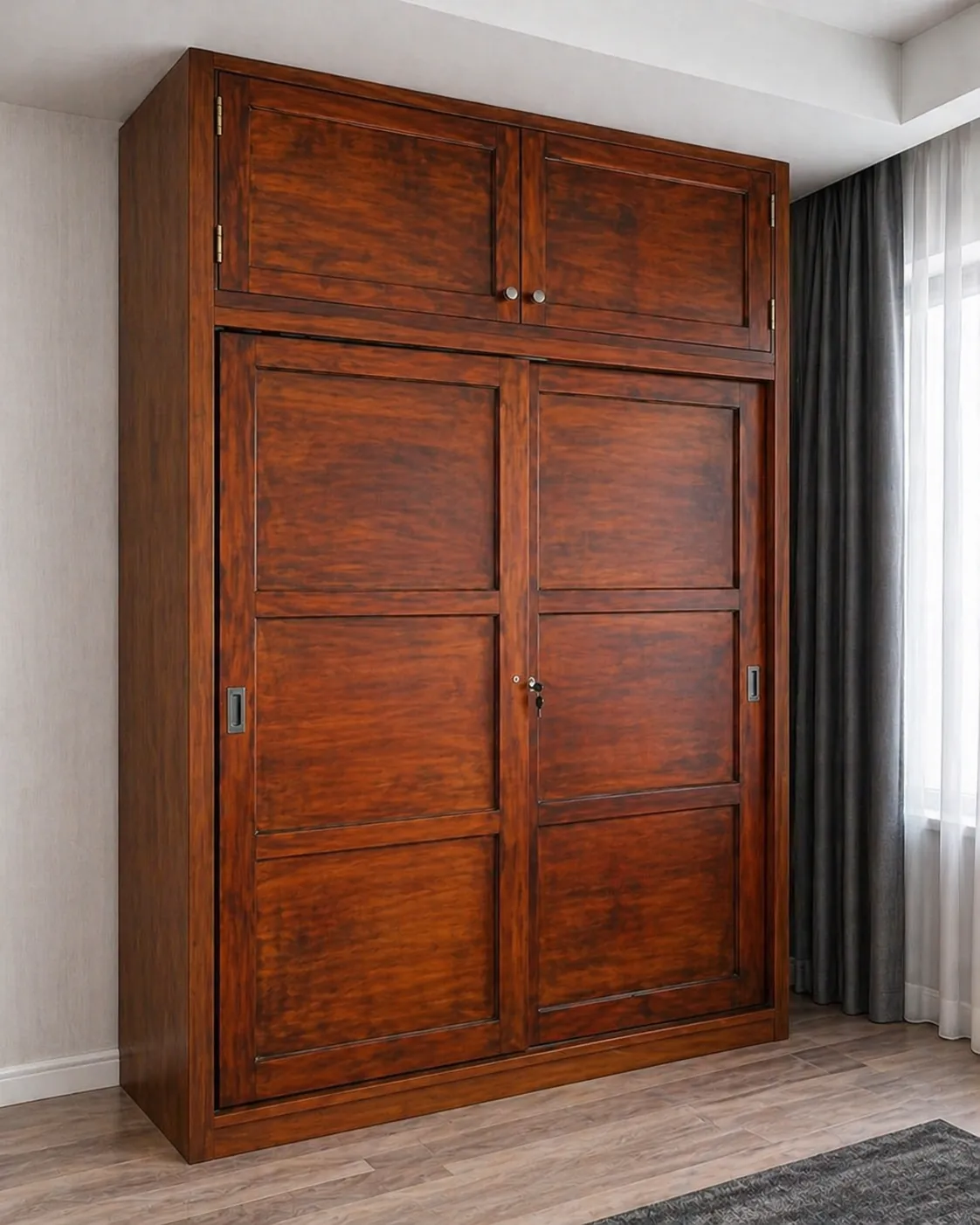 Closet en madera fina
