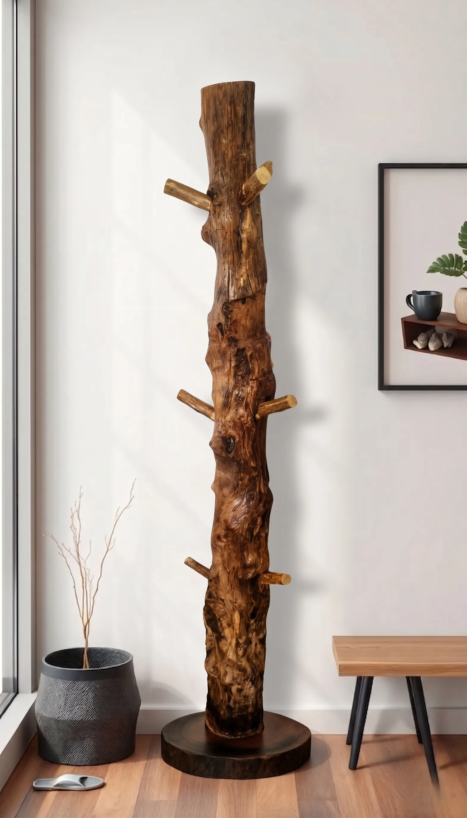 Detalle madera viva