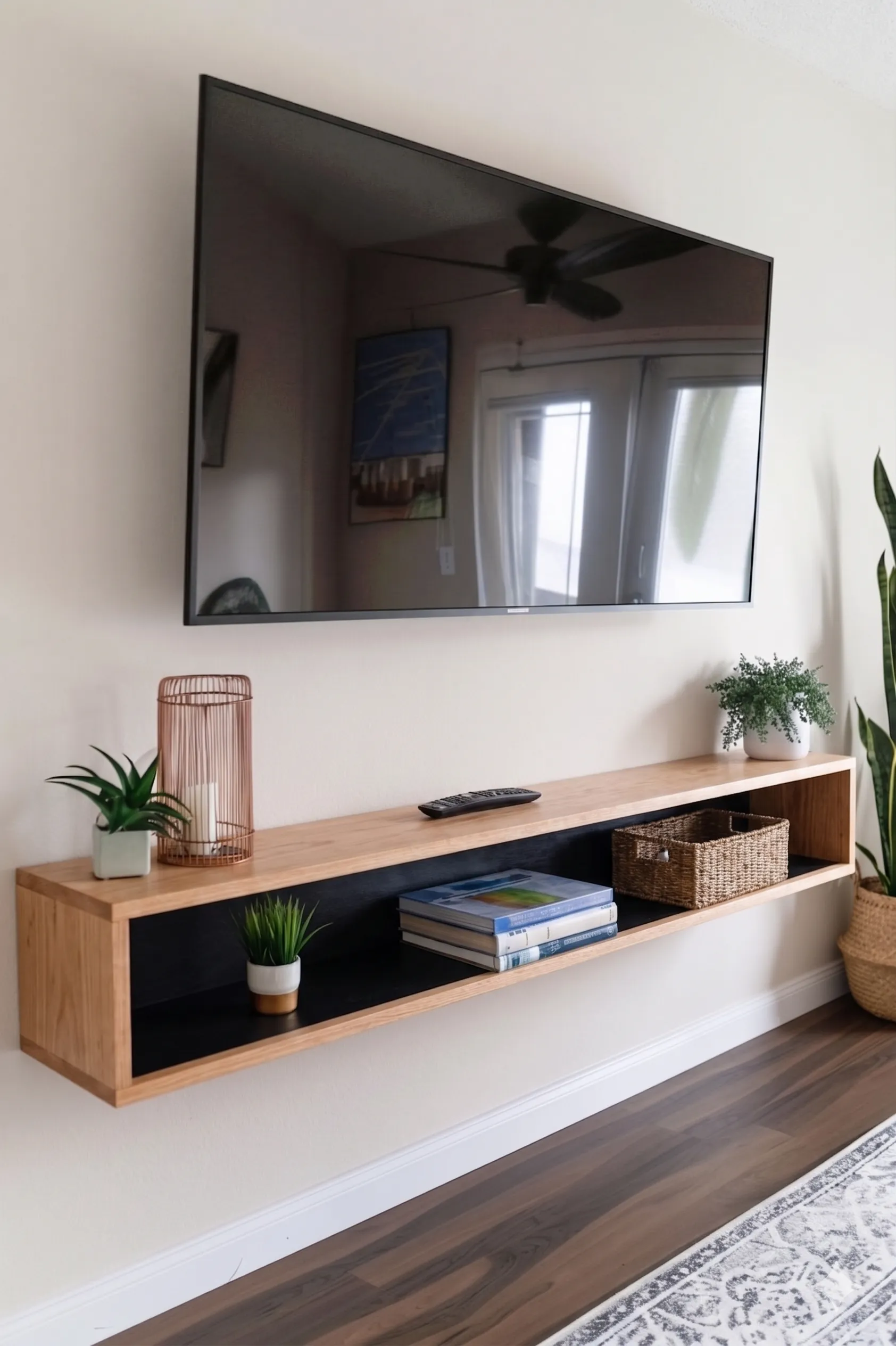 Mueble flotante para TV